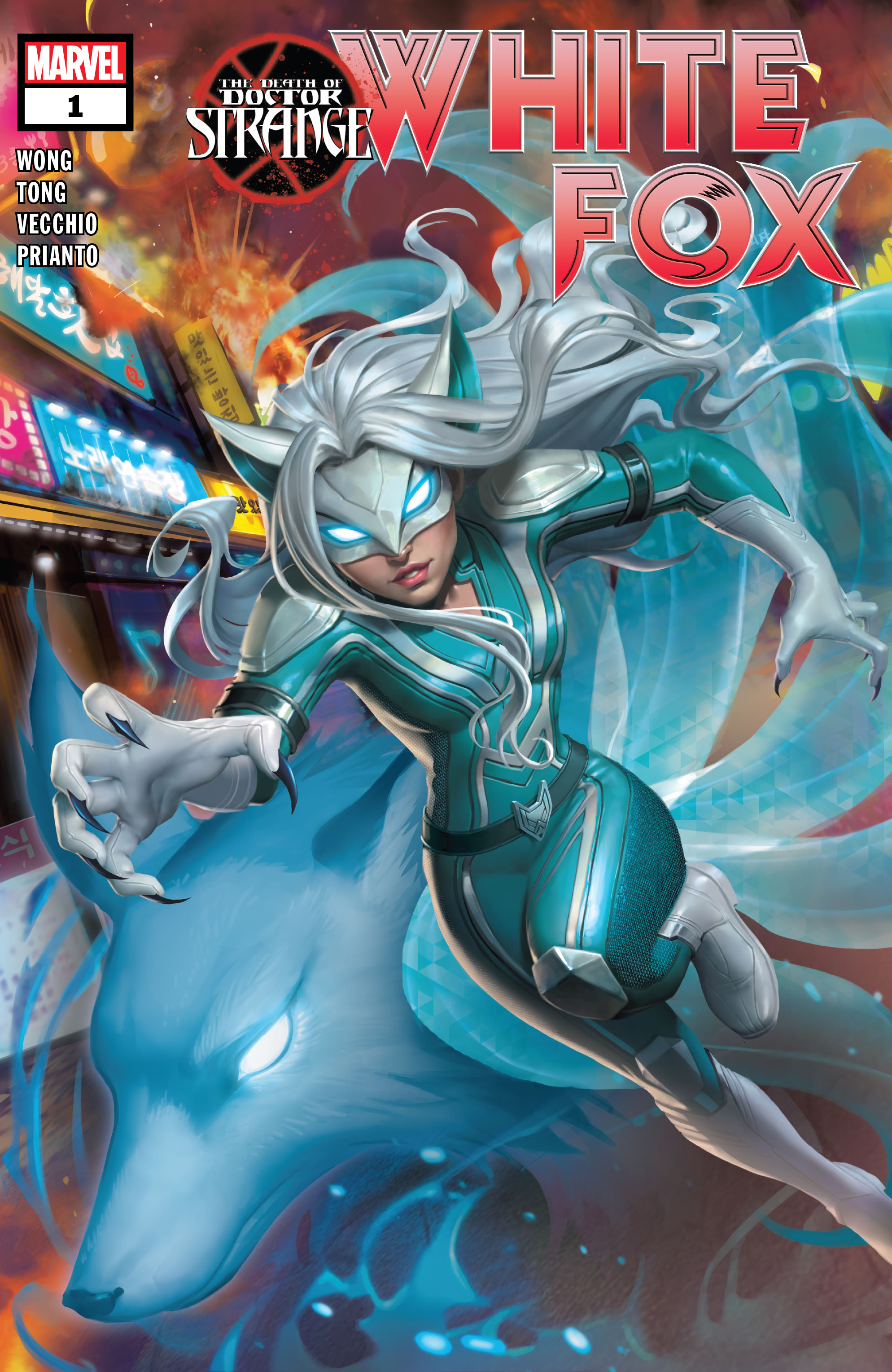 Death of Doctor Strange: White Fox cover