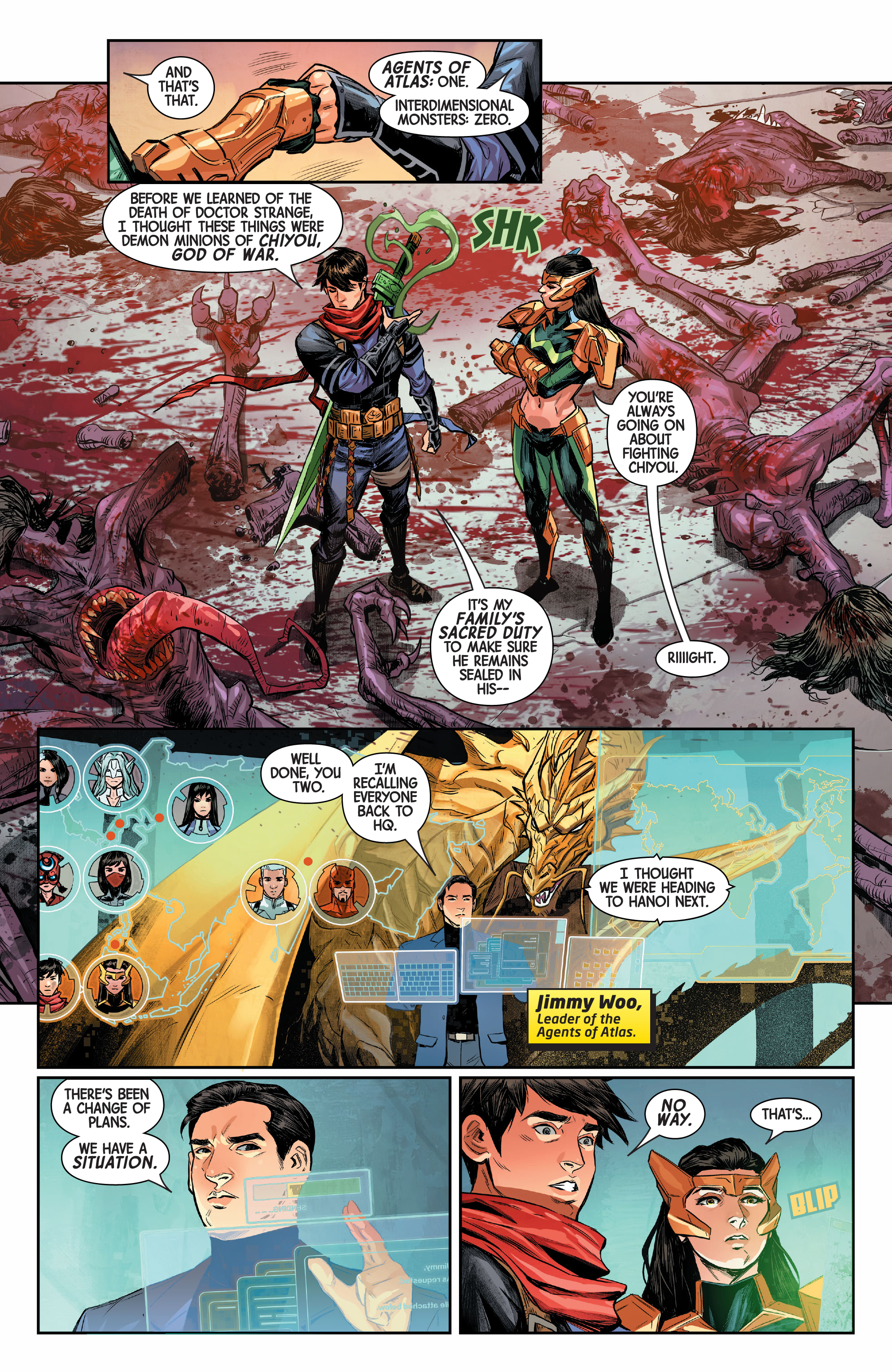Death of Doctor Strange: White Fox Issue 001 page 9