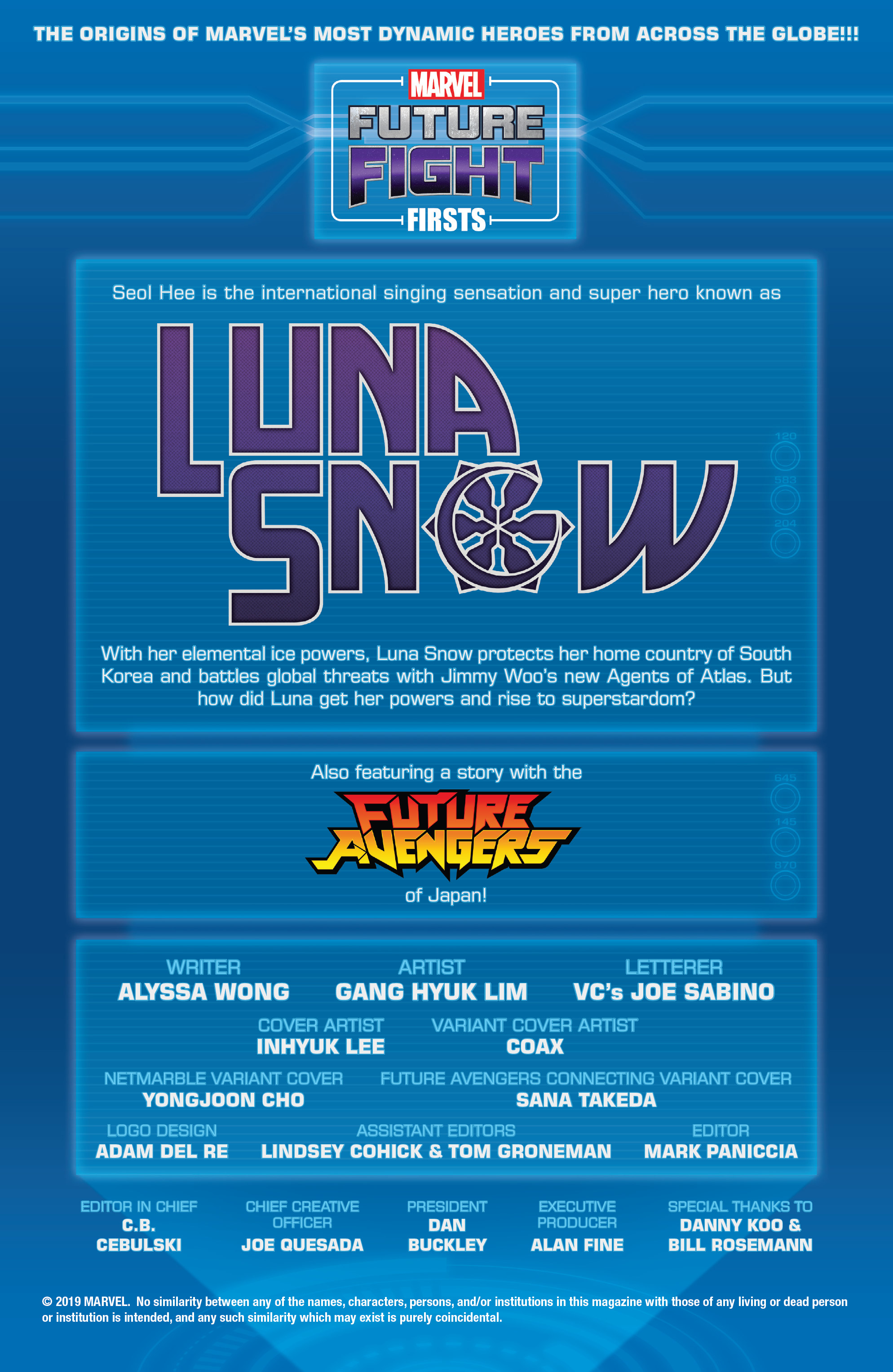 Future Fight Firsts: Luna Snow Issue 001 page 2