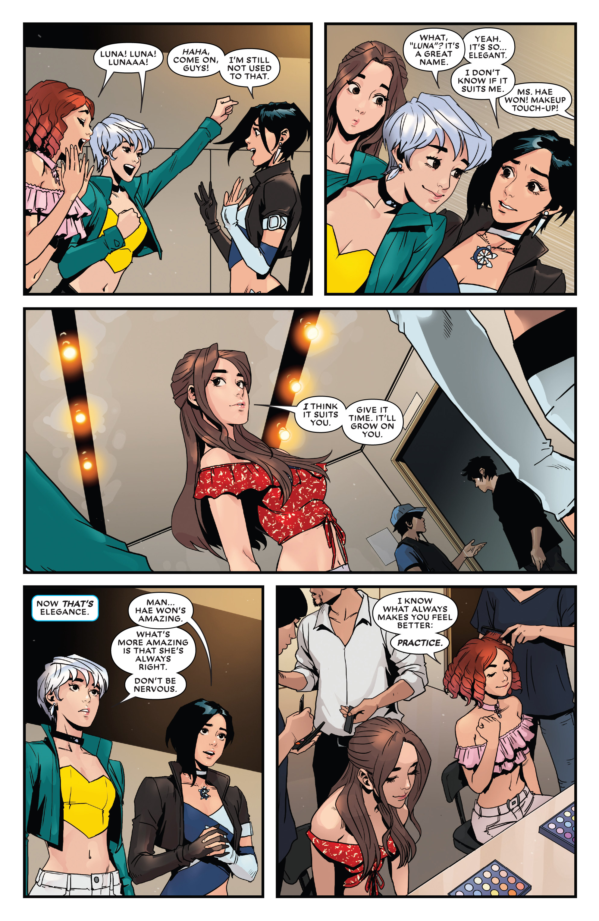 Future Fight Firsts: Luna Snow Issue 001 page 6