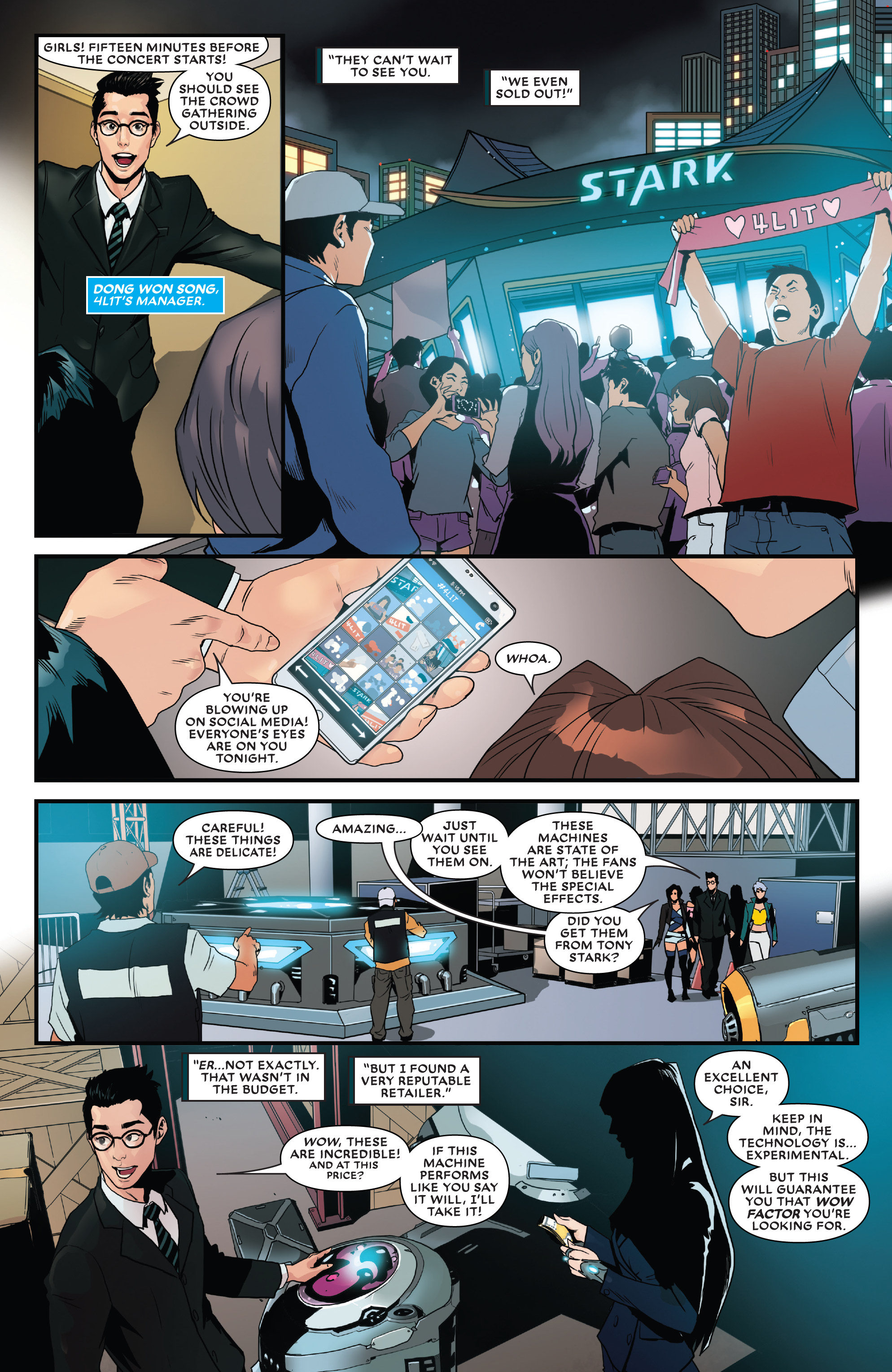 Future Fight Firsts: Luna Snow Issue 001 page 10