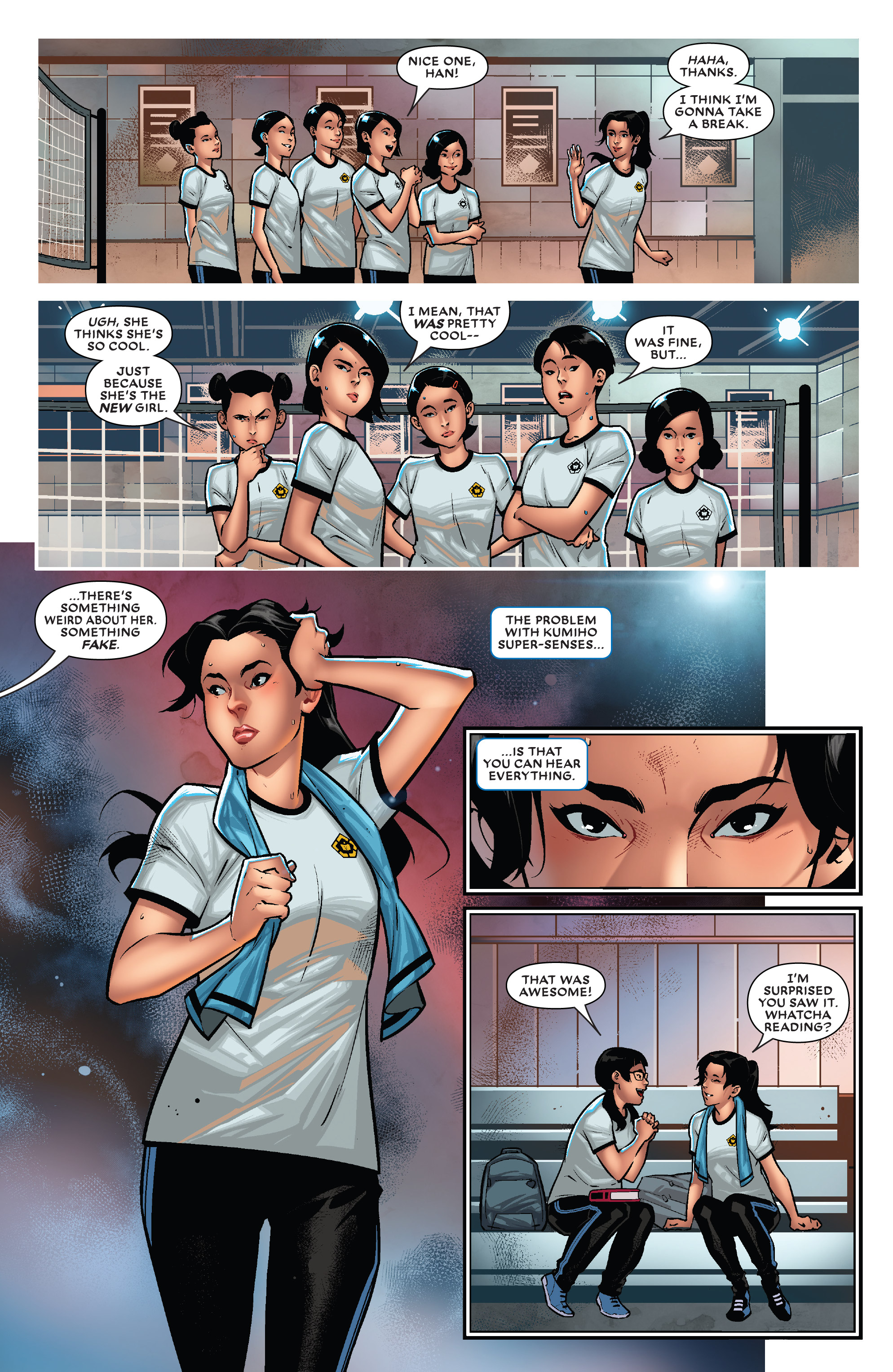 Future Fight Firsts: White Fox Issue 001 page 5