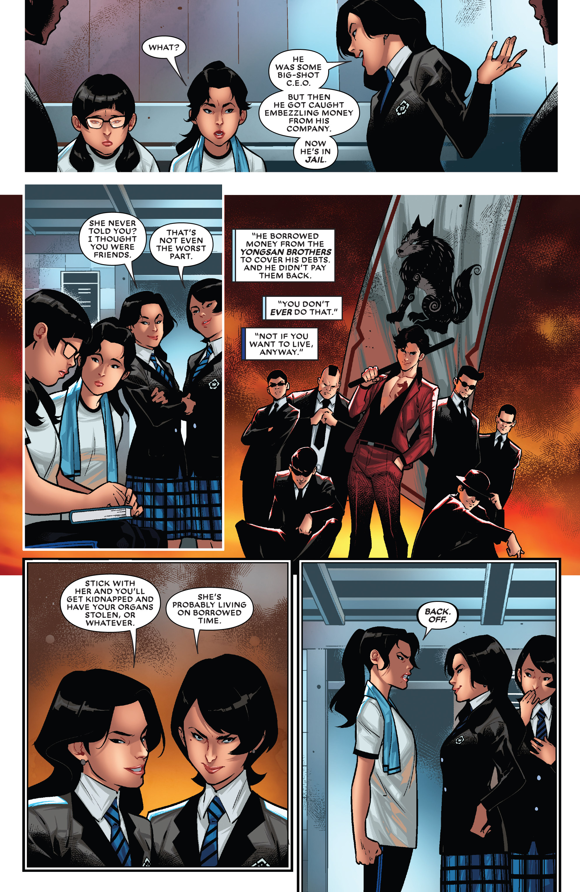 Future Fight Firsts: White Fox Issue 001 page 8