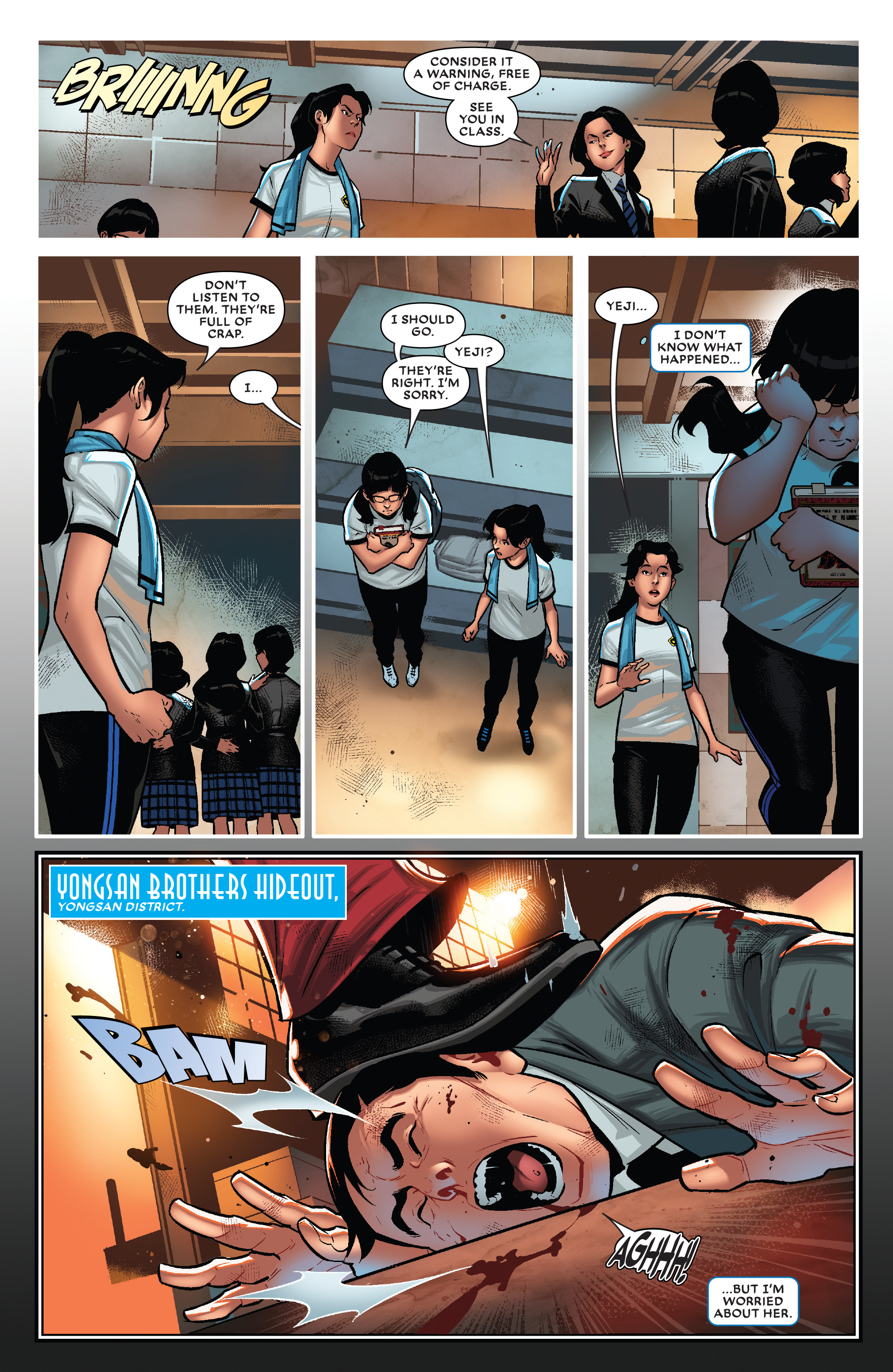 Future Fight Firsts: White Fox Issue 001 page 9