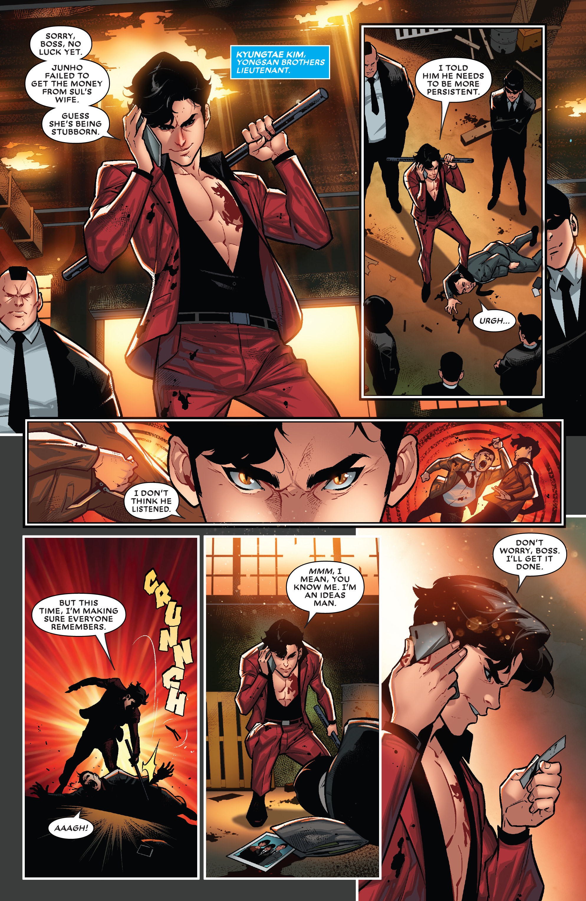 Future Fight Firsts: White Fox Issue 001 page 10