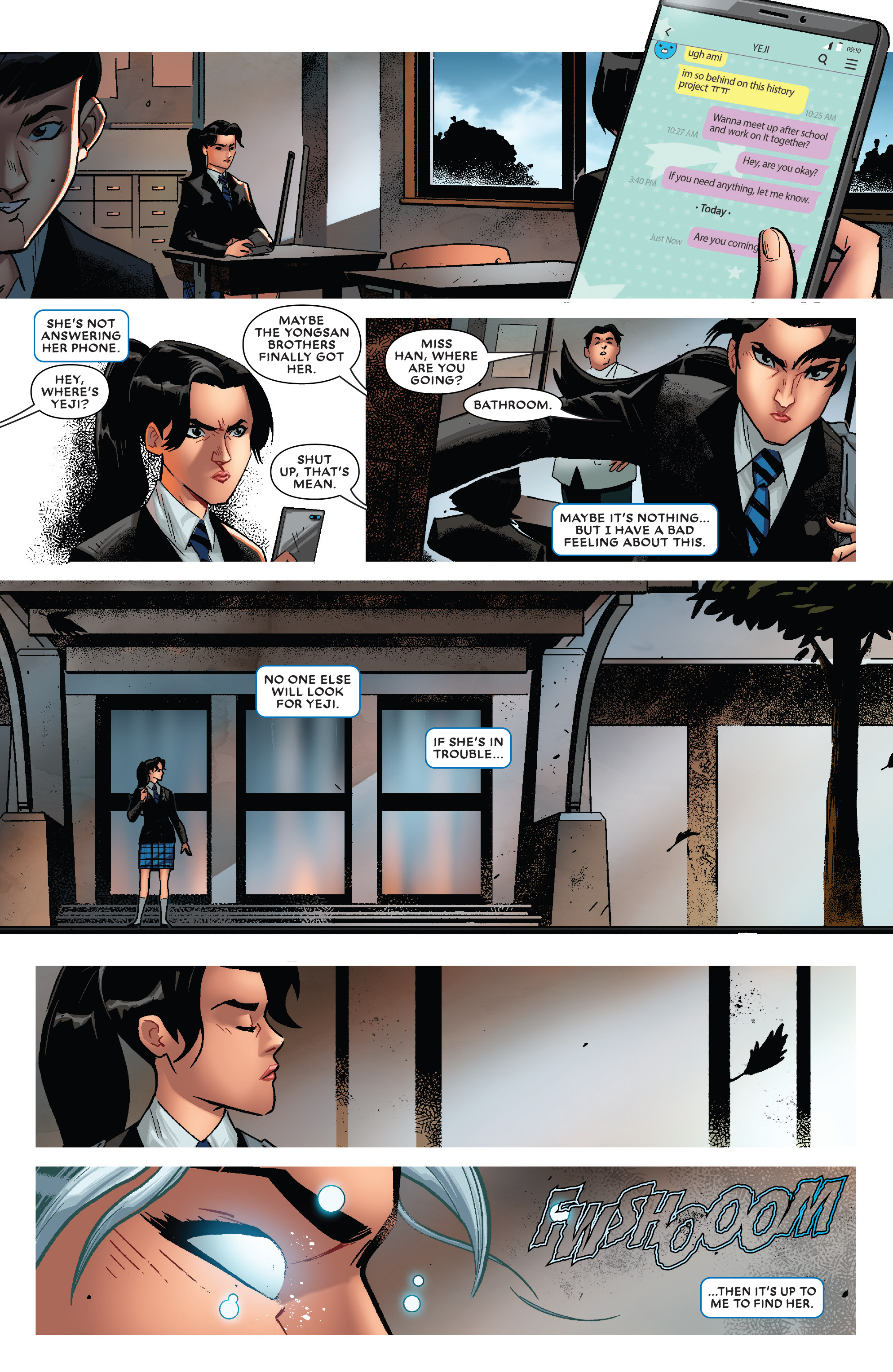 Future Fight Firsts: White Fox Issue 001 page 14