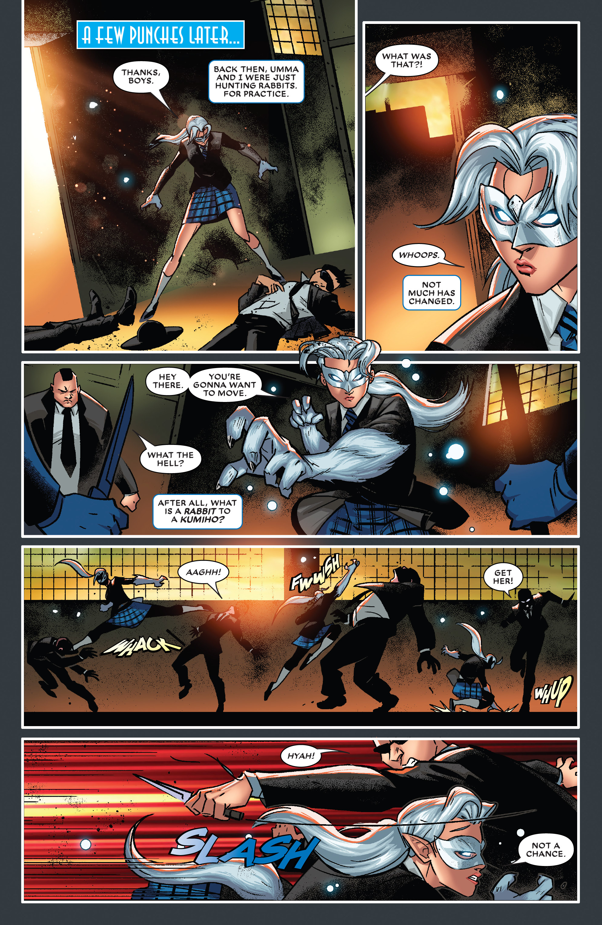 Future Fight Firsts: White Fox Issue 001 page 17
