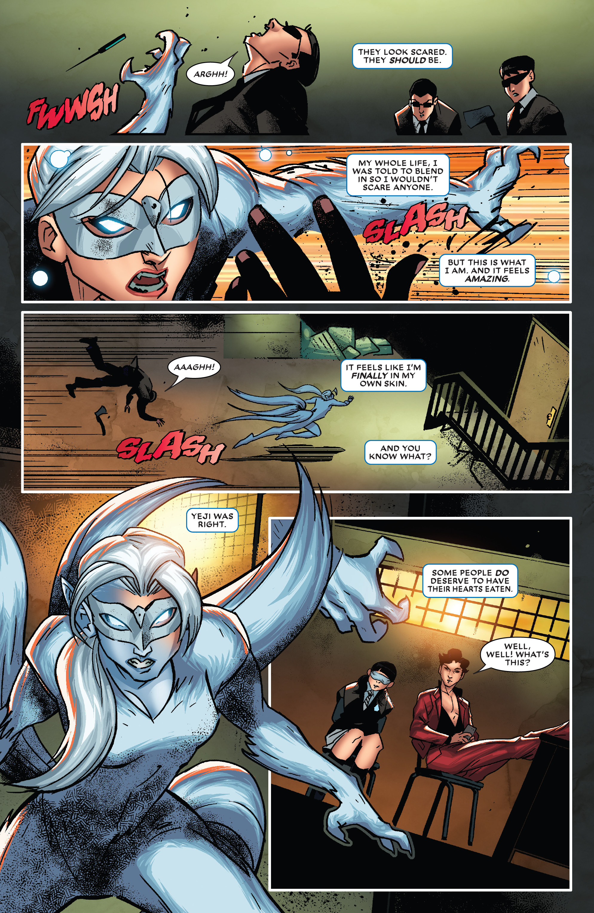 Future Fight Firsts: White Fox Issue 001 page 18