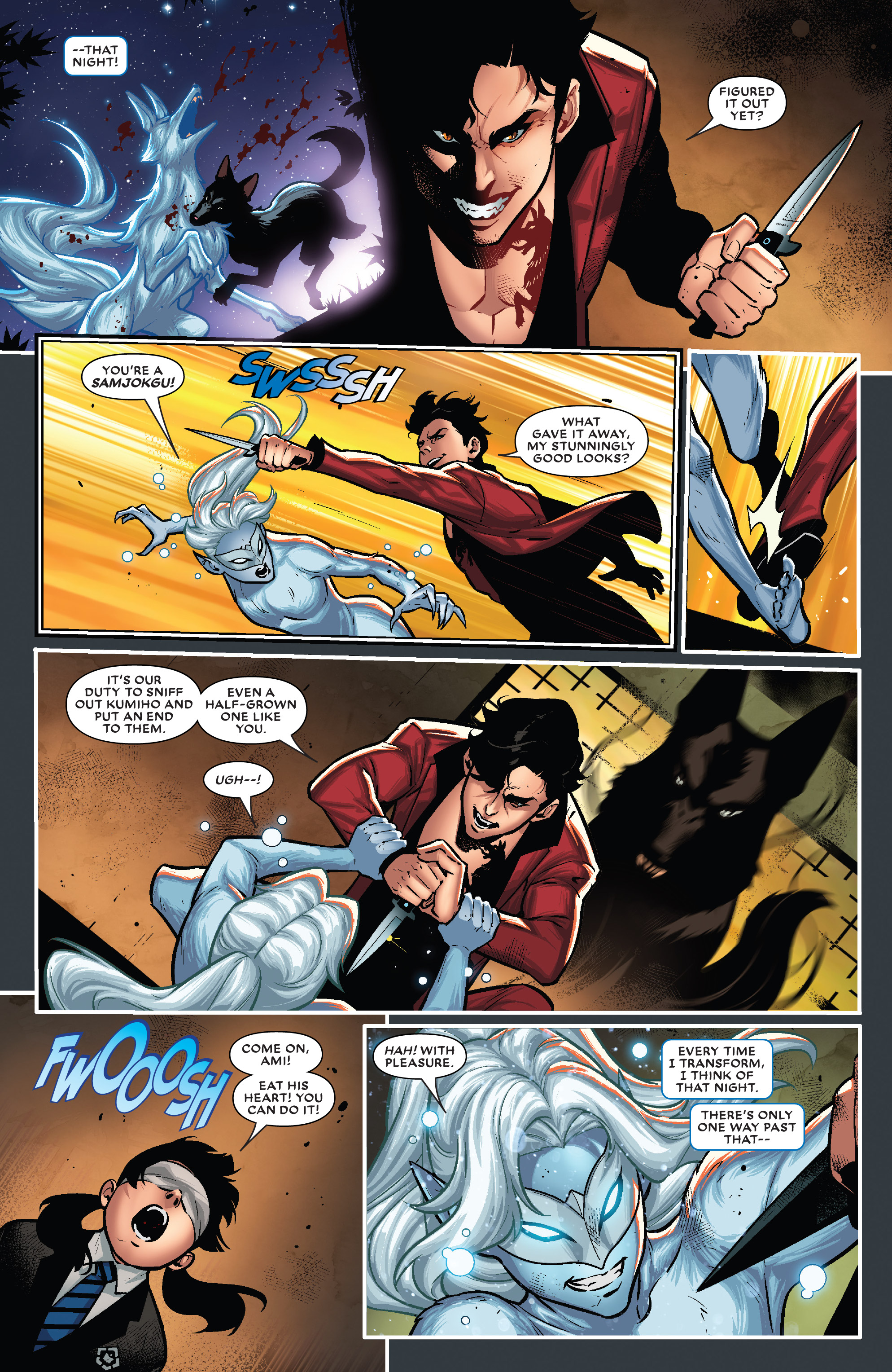 Future Fight Firsts: White Fox Issue 001 page 20