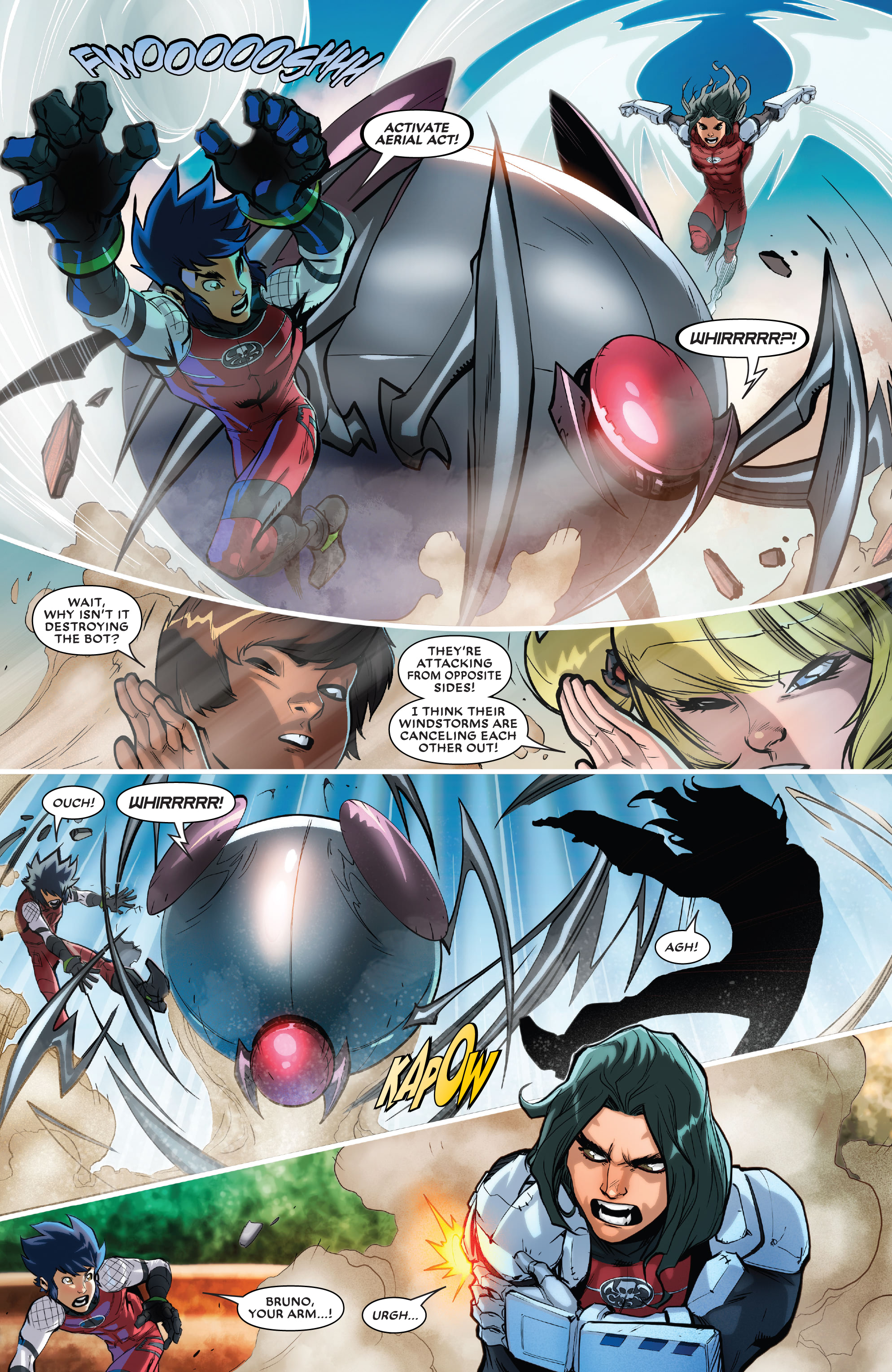 Future Fight Firsts: White Fox Issue 001 page 27