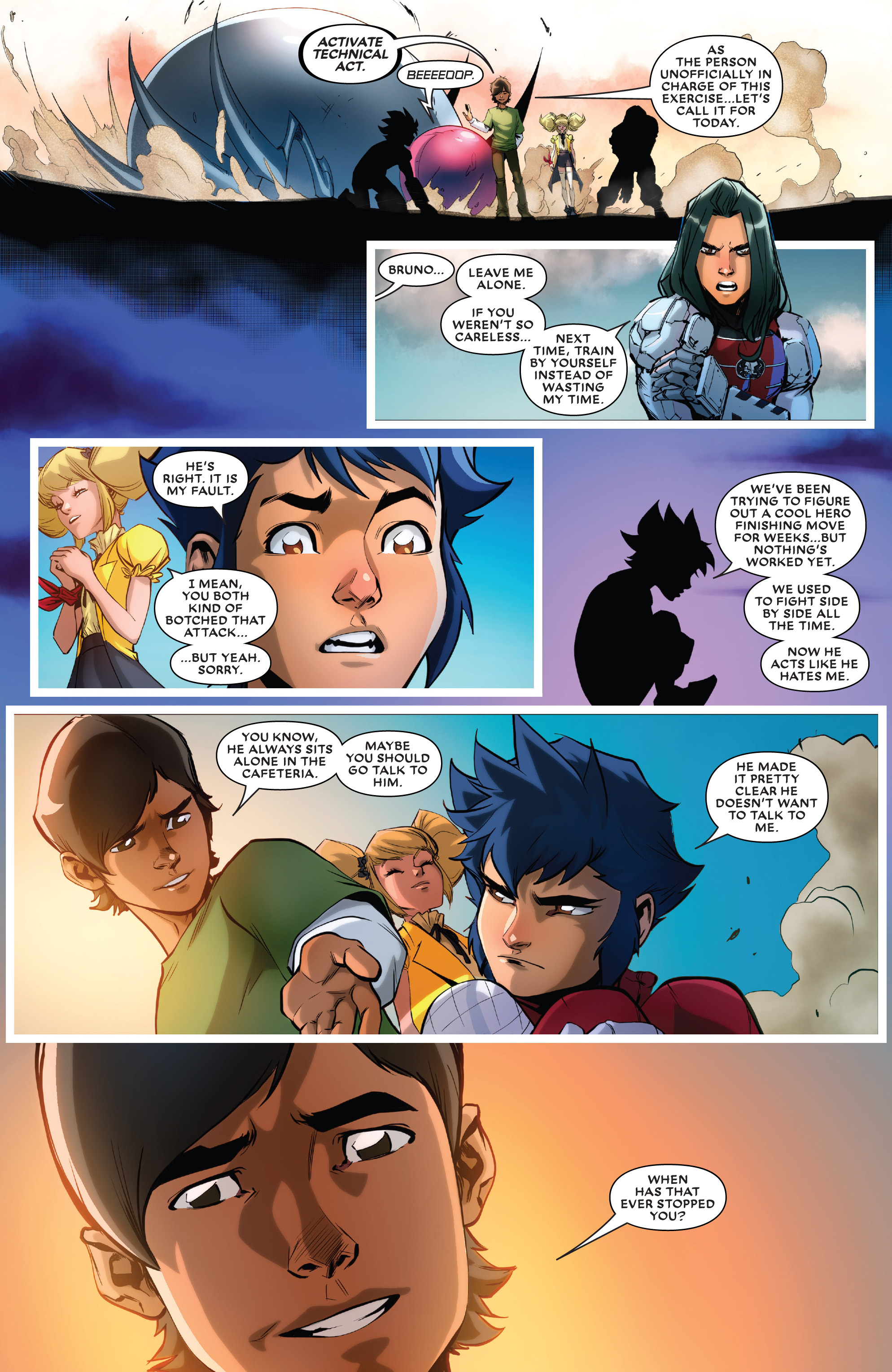 Future Fight Firsts: White Fox Issue 001 page 28
