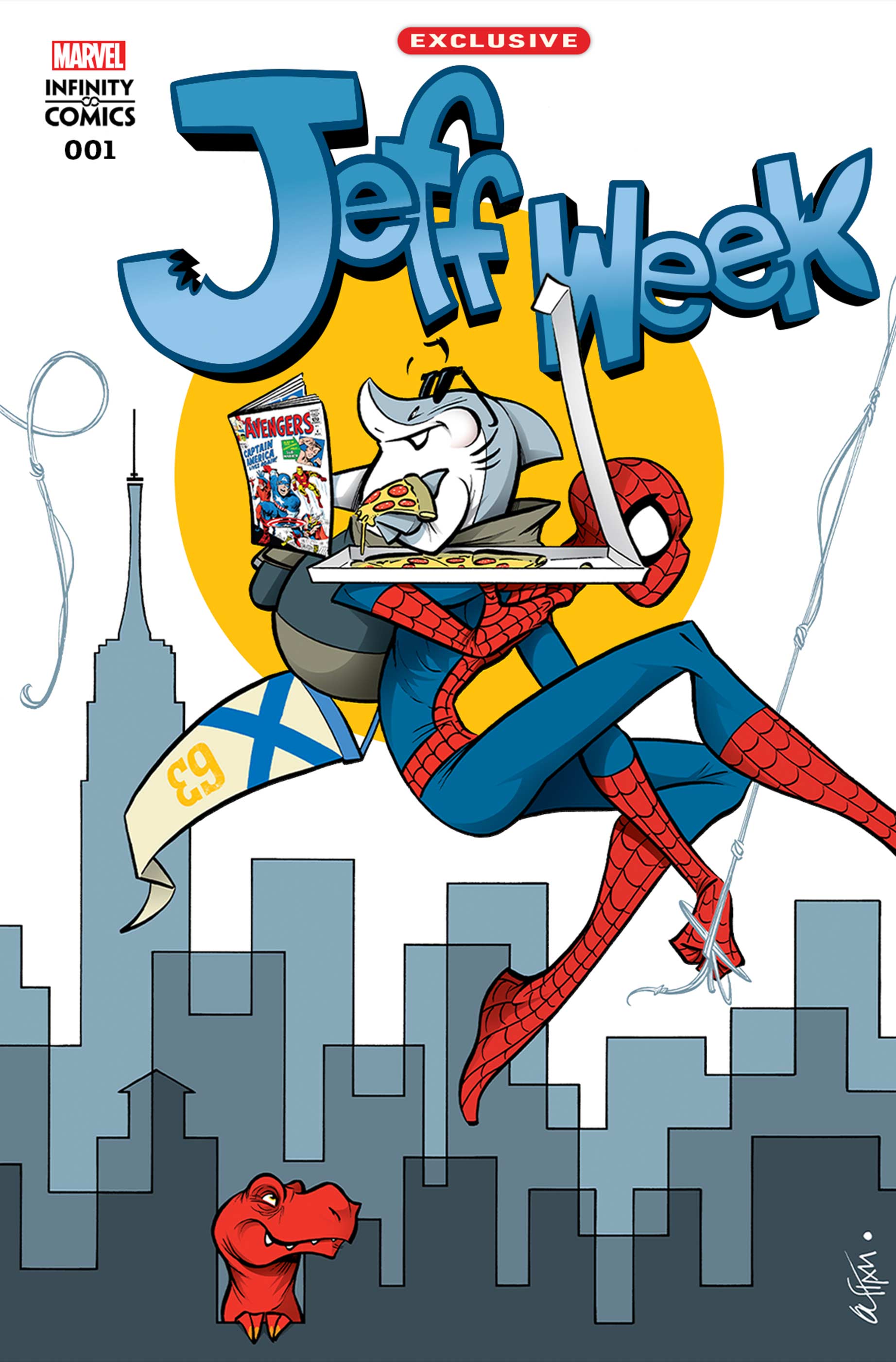Jeff Week Infinity Comic cover