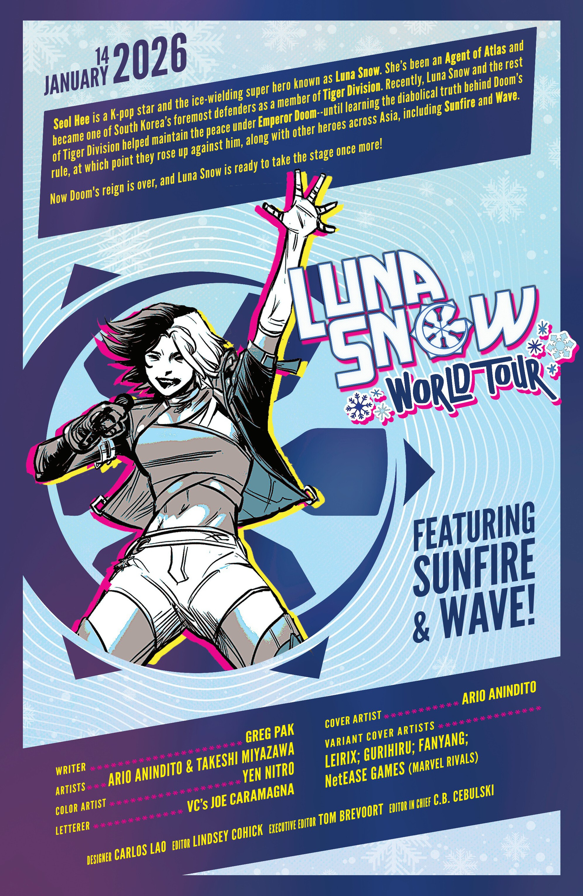 Luna Snow: World Tour Issue 001 page 2