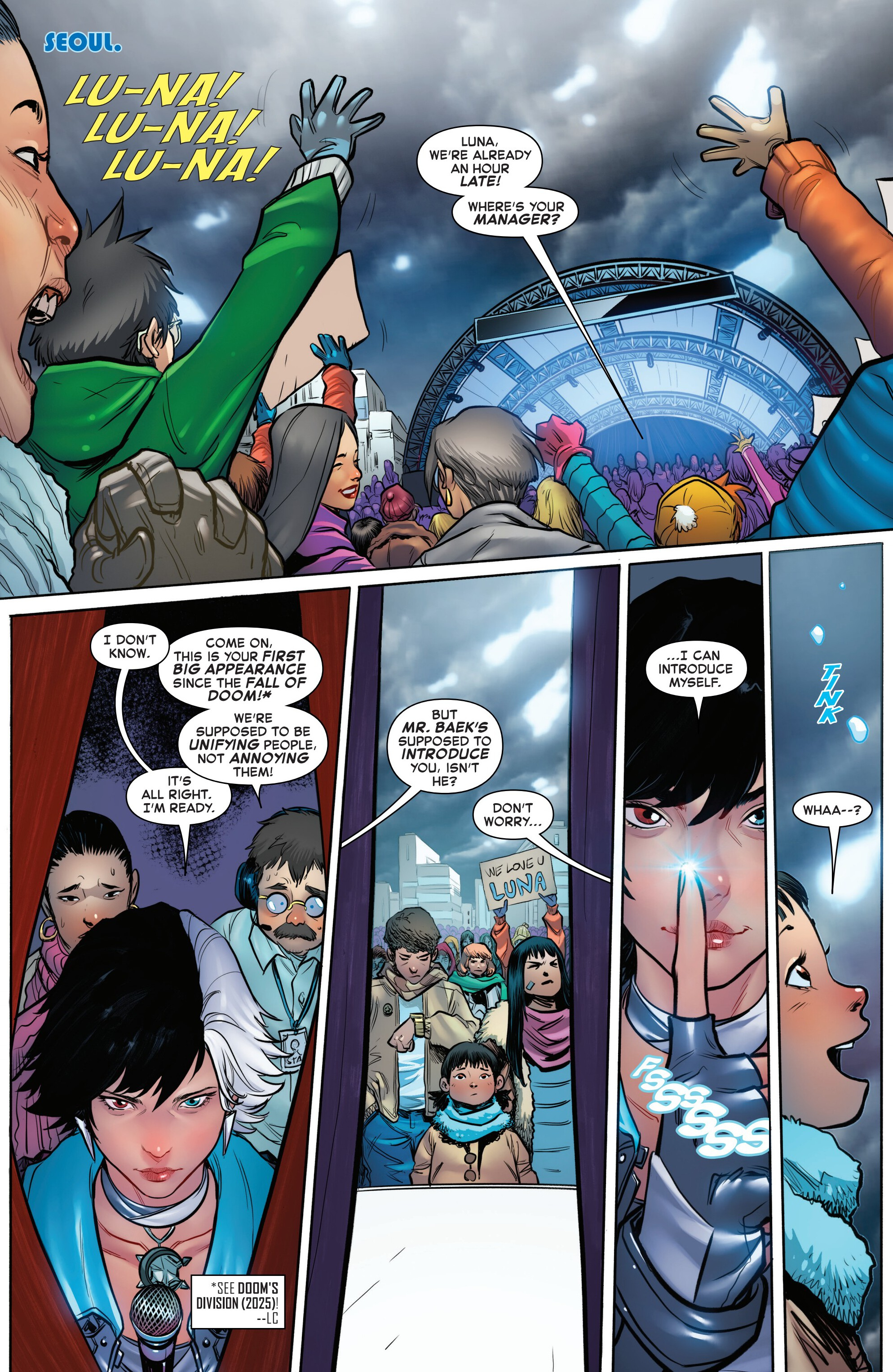Luna Snow: World Tour Issue 001 page 3