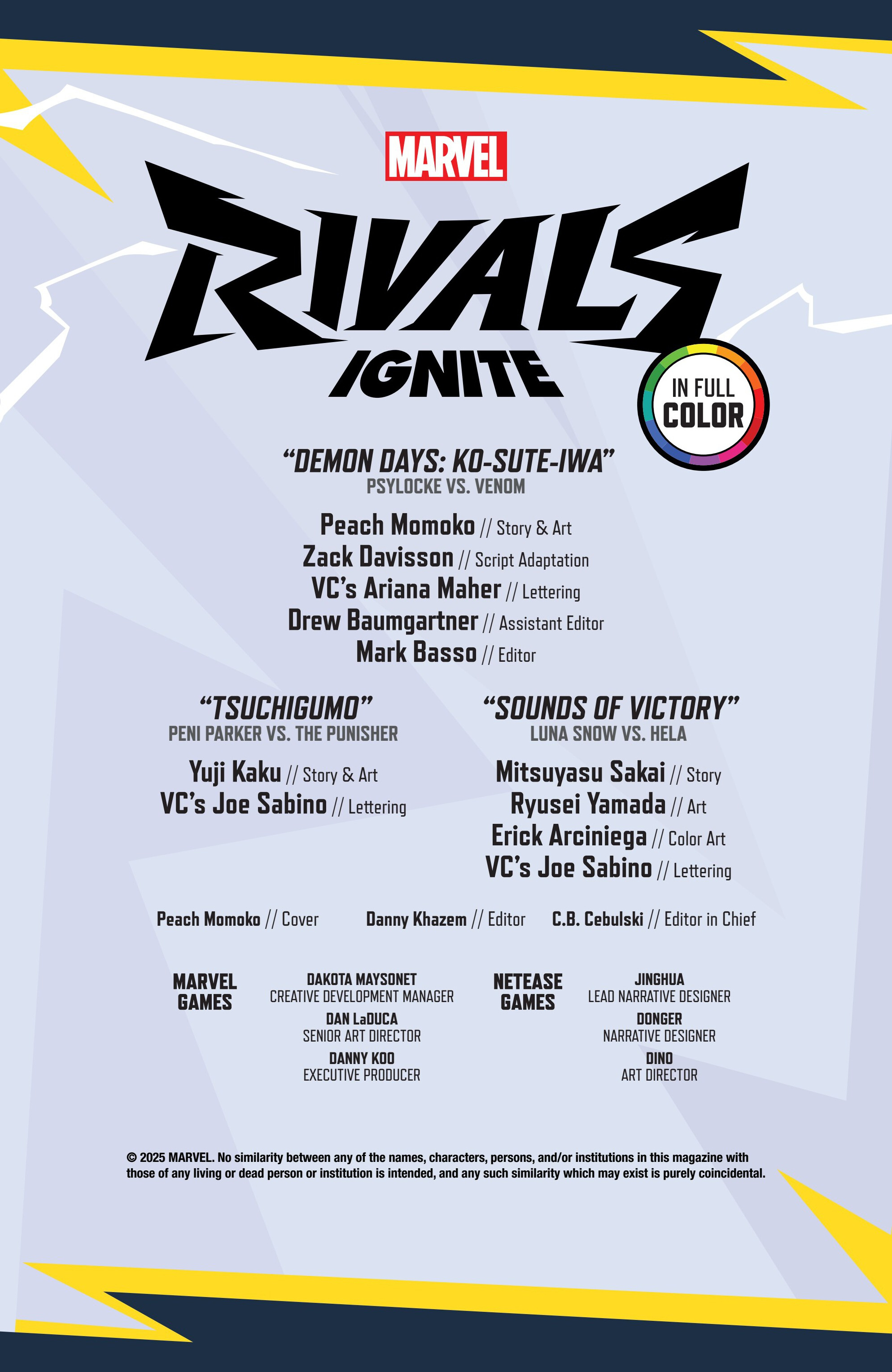 Marvel Rivals: Ignite - In Color Issue 001 page 2