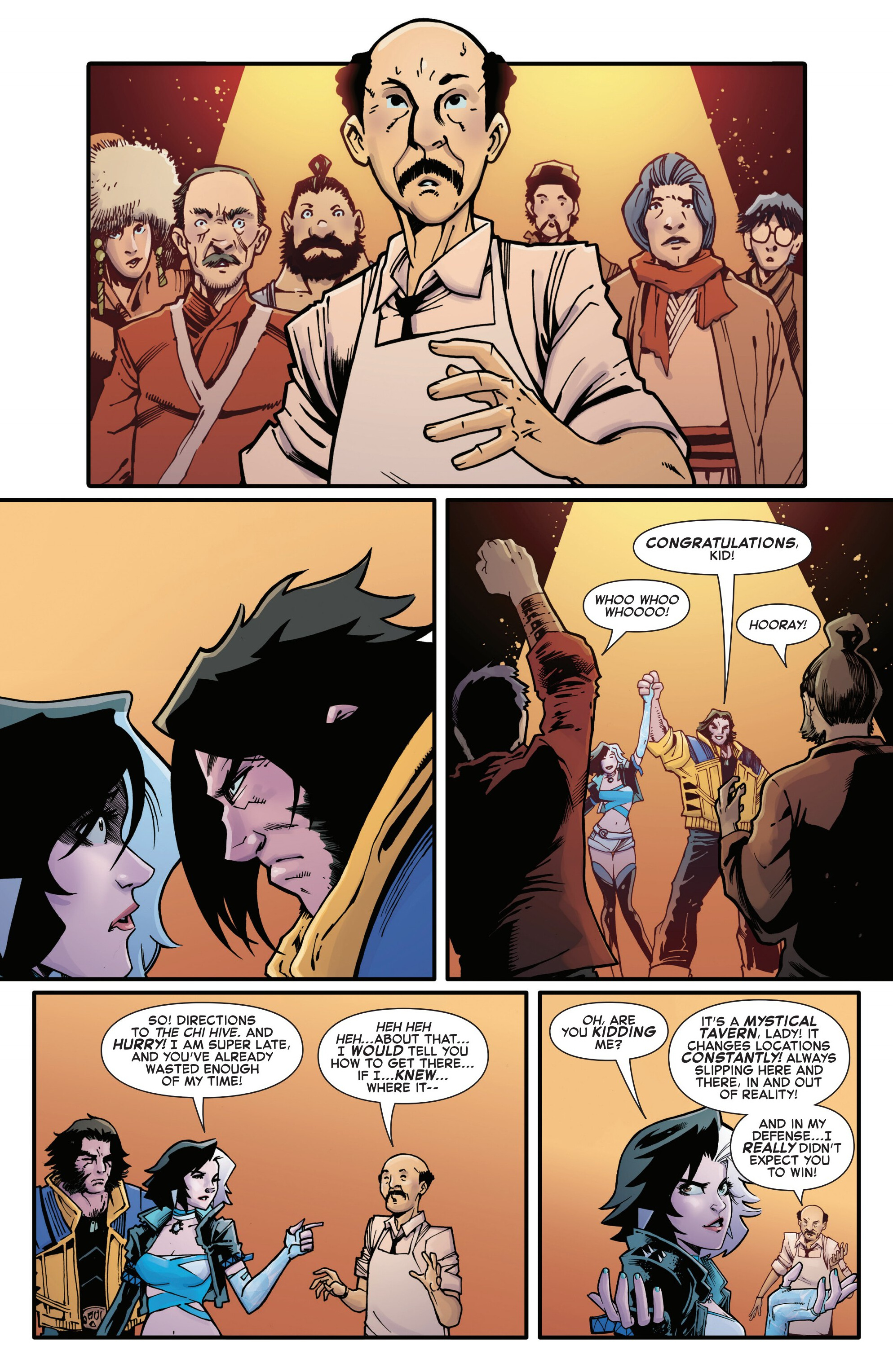 Marvel Rivals: The Cities of Heaven Issue 001 page 16