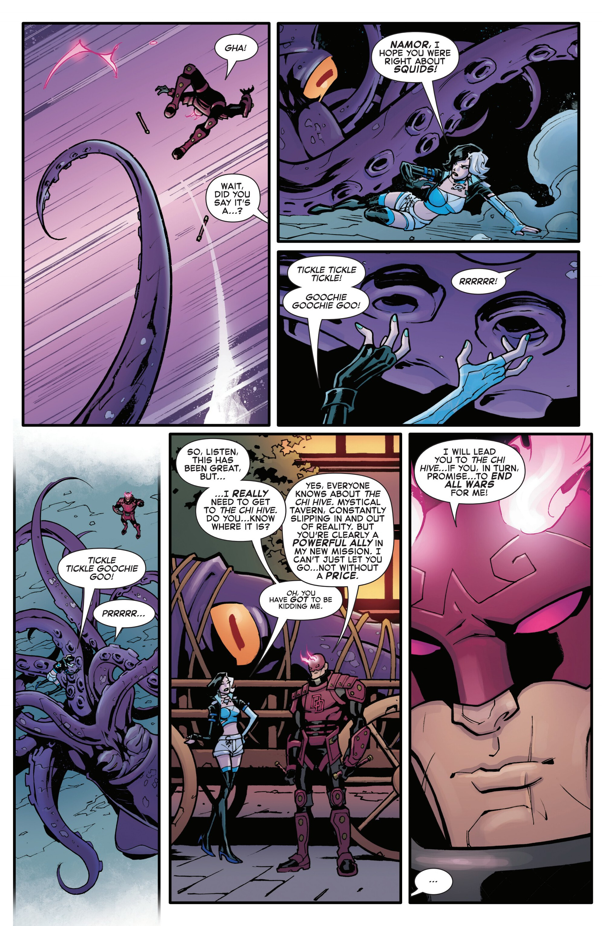 Marvel Rivals: The Cities of Heaven Issue 001 page 21