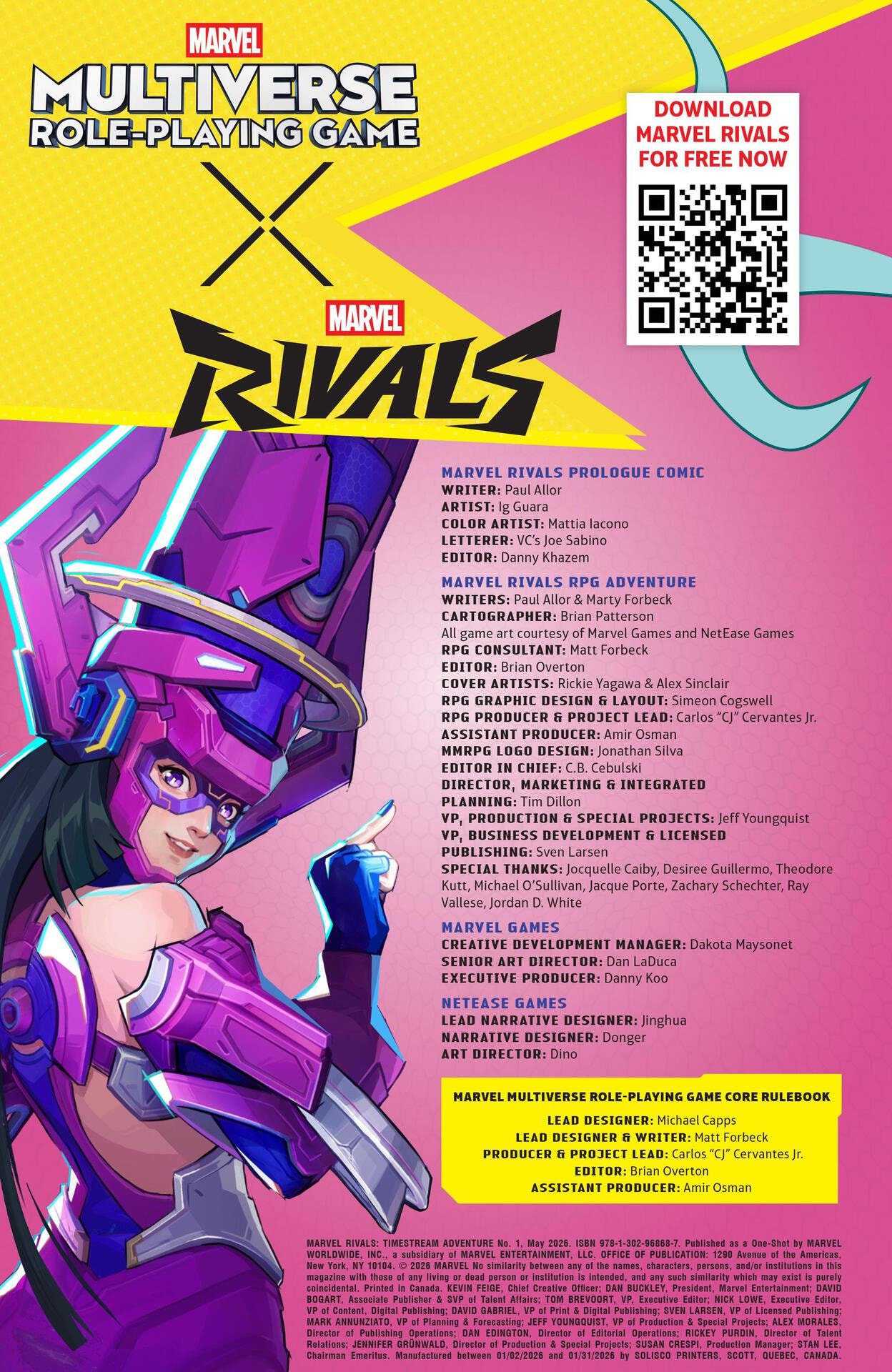 Marvel Rivals: Timestream Adventure Issue 001 page 50